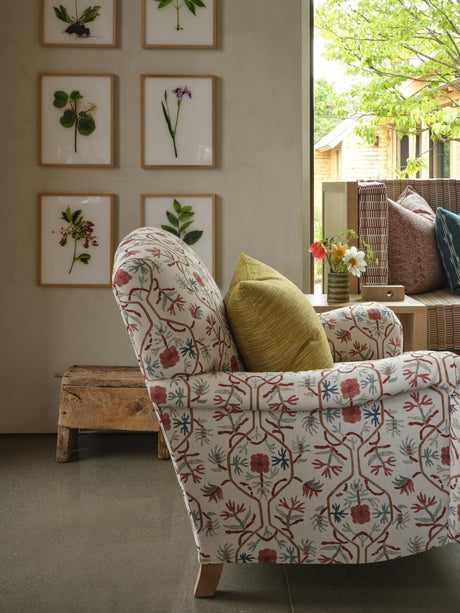 Brunschwig & Fils LE JASMIN PRINT SPICE Fabric