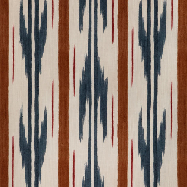 Brunschwig & Fils LE MISTRAL PRINT SPICE Fabric