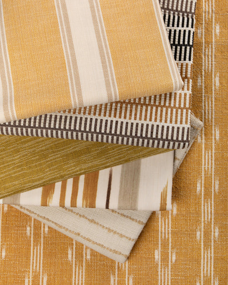 Brunschwig & Fils LE MISTRAL PRINT OCHRE Fabric