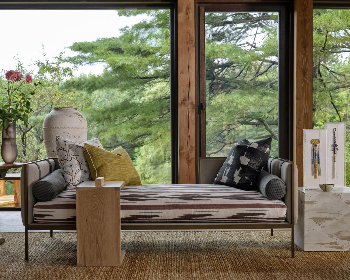 Brunschwig & Fils LE MISTRAL PRINT WALNUT Fabric