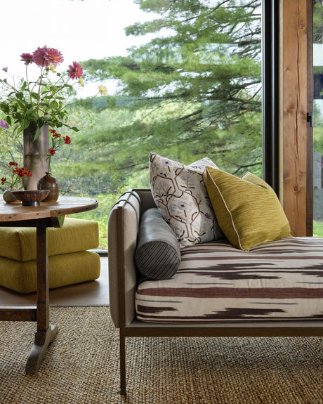 Brunschwig & Fils LE MISTRAL PRINT WALNUT Fabric