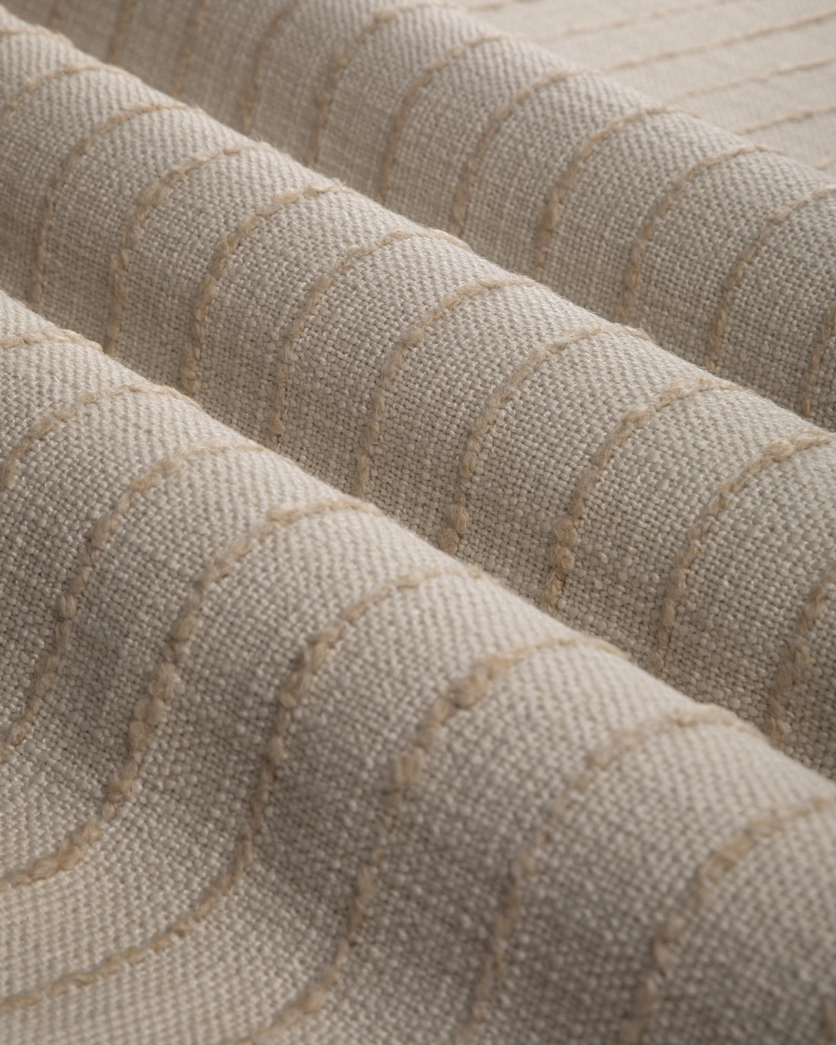 Brunschwig & Fils LES VIGNES STRIPE LINEN Upholstery Fabric