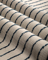 Brunschwig & Fils LES VIGNES STRIPE INDIGO Upholstery Fabric