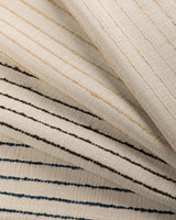 Brunschwig & Fils LES VIGNES STRIPE INDIGO Upholstery Fabric