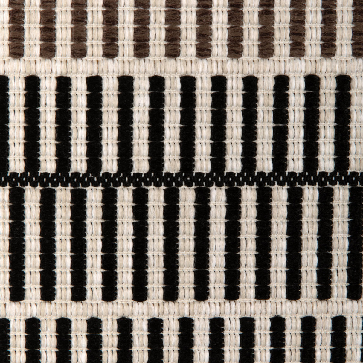 Brunschwig & Fils LES OLIVIERS WEAVE ONYX Upholstery Fabric