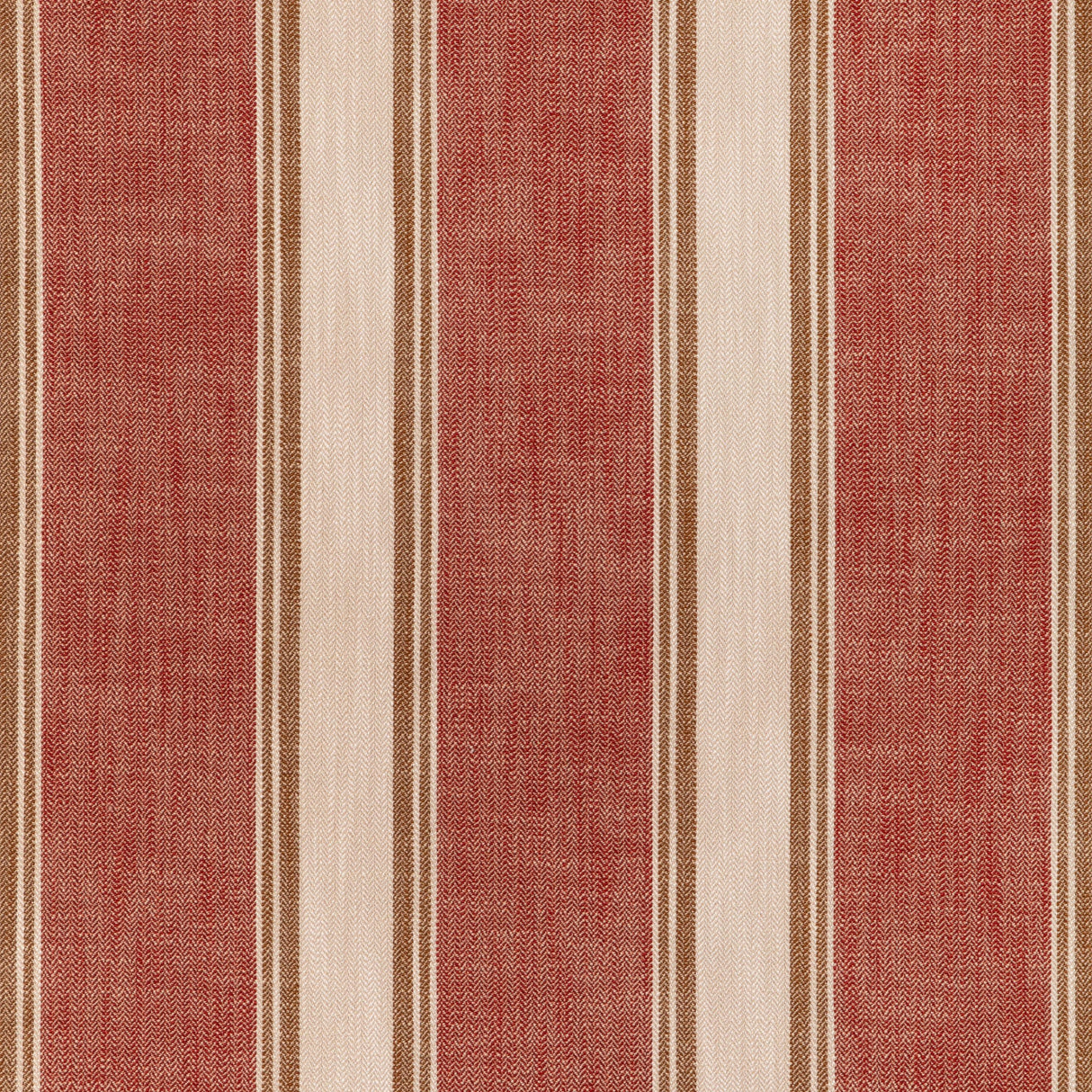 Brunschwig & Fils LA RIVIERA STRIPE SPICE Upholstery Fabric