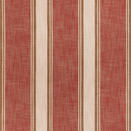 Brunschwig & Fils LA RIVIERA STRIPE SPICE Upholstery Fabric