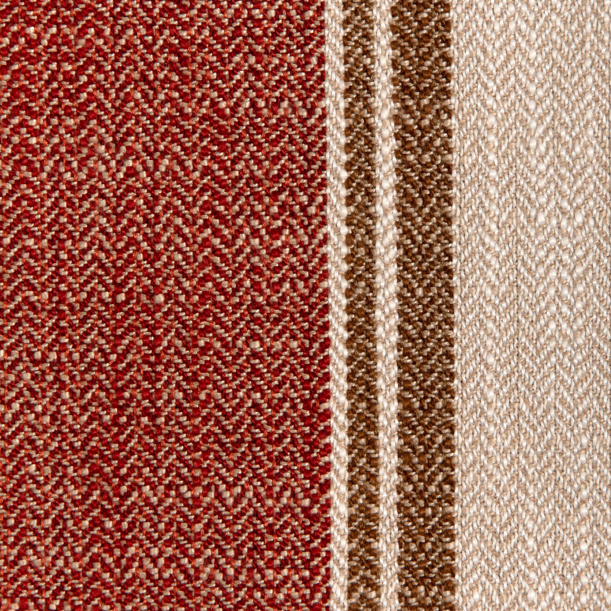 Brunschwig & Fils LA RIVIERA STRIPE SPICE Upholstery Fabric