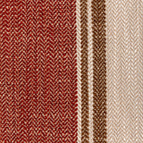Brunschwig & Fils LA RIVIERA STRIPE SPICE Upholstery Fabric
