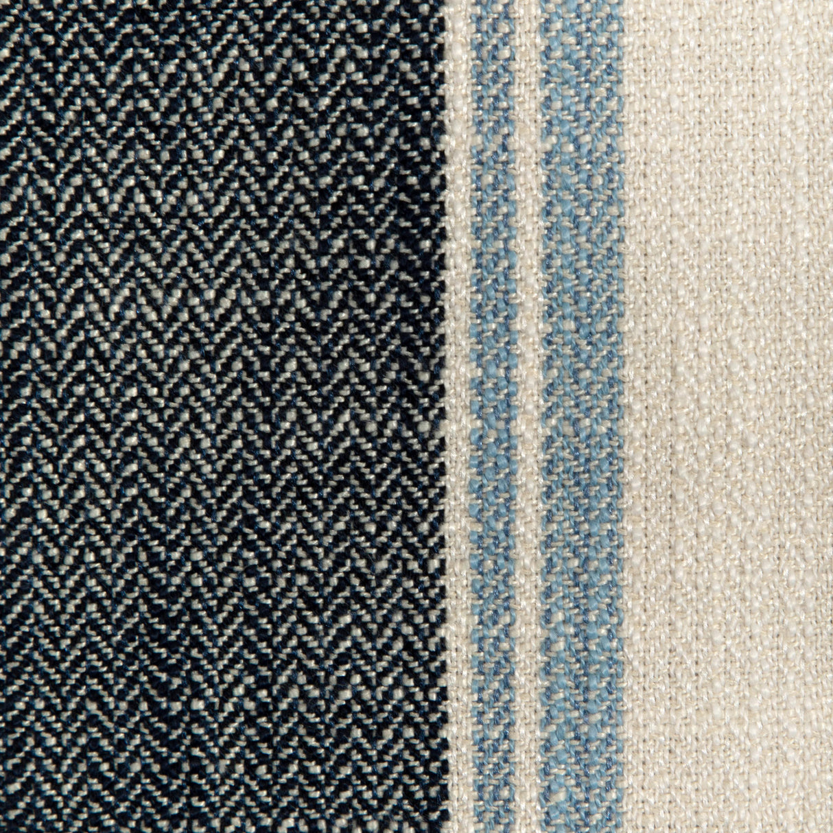 Brunschwig & Fils LA RIVIERA STRIPE BLUE Upholstery Fabric