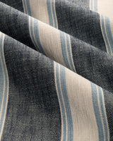 Brunschwig & Fils LA RIVIERA STRIPE BLUE Upholstery Fabric