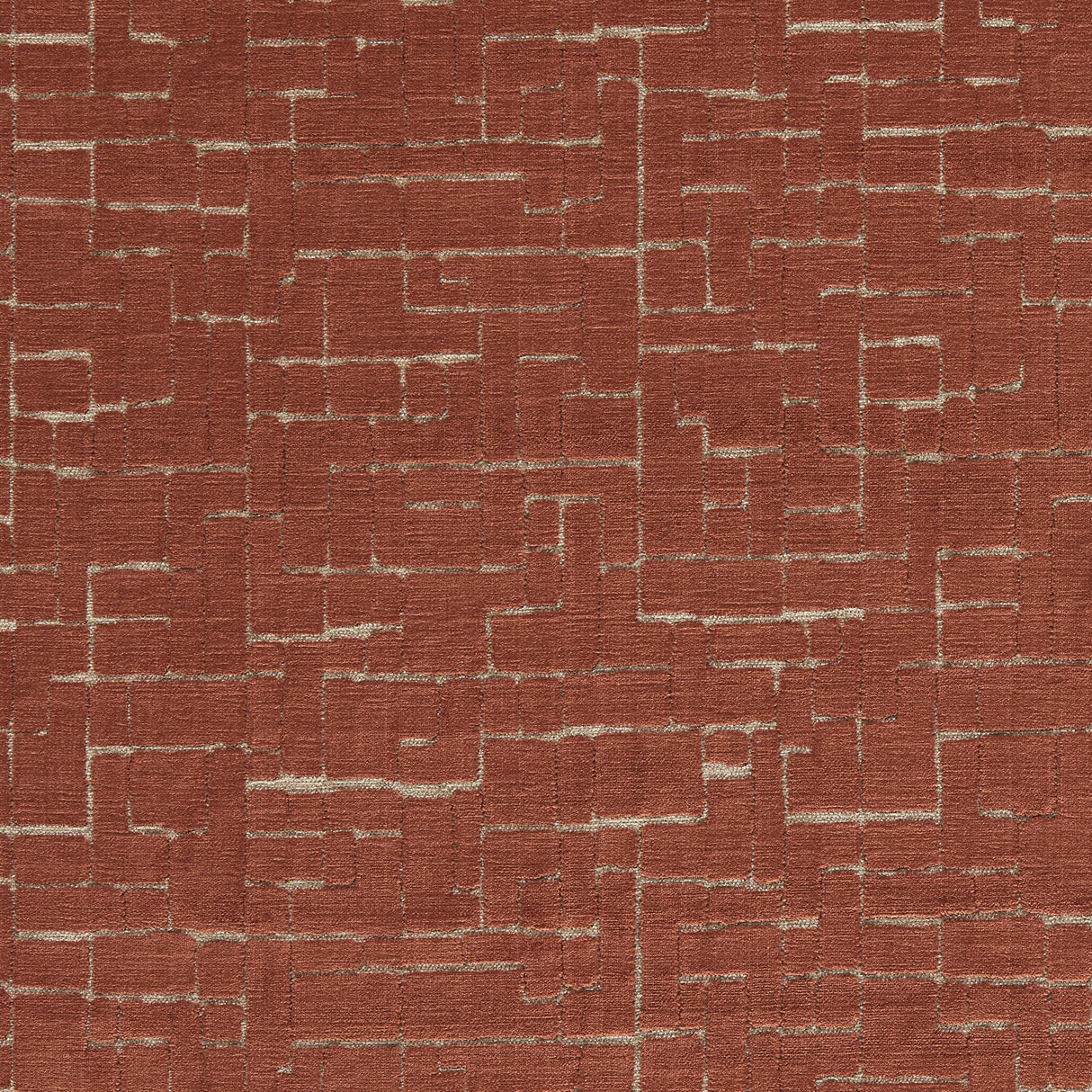 Clarke & Clarke KUPKA COPPER Upholstery Fabric