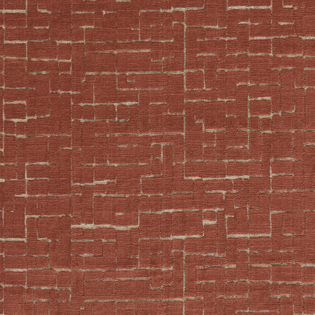 Clarke & Clarke KUPKA COPPER Upholstery Fabric
