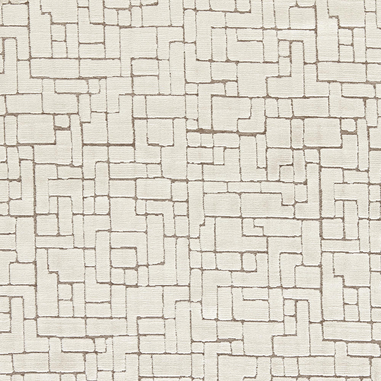 Clarke & Clarke KUPKA IVORY Upholstery Fabric