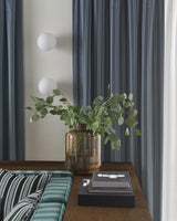 Clarke & Clarke BOWFELL INDIGO Upholstery Fabric