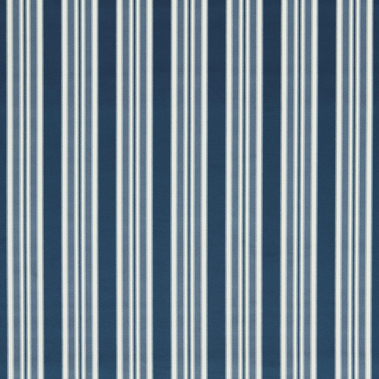 Clarke & Clarke WILMOTT INDIGO Upholstery Fabric