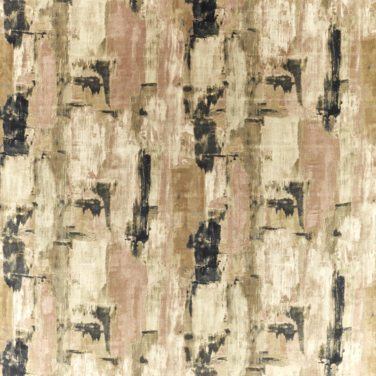 Clarke & Clarke LAGNA BLUSH/NATURAL Fabric