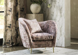 Clarke & Clarke QUADRATA BLUSH/NATURAL Upholstery Fabric