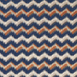Clarke & Clarke SAGOMA MIDNIGHT/SPICE Upholstery Fabric
