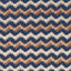 Clarke & Clarke SAGOMA MIDNIGHT/SPICE Upholstery Fabric