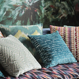 Clarke & Clarke SAGOMA TEAL Upholstery Fabric