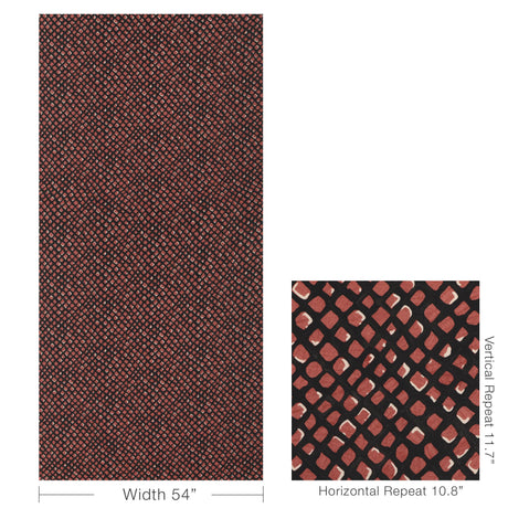 Lee Jofa LENOX PRINT SPICE Fabric