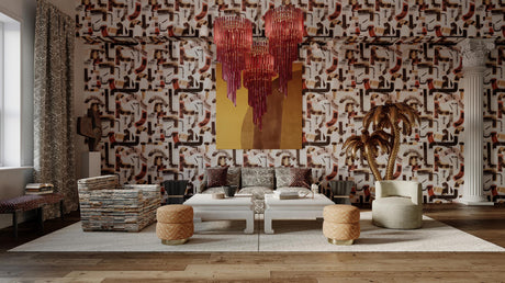 Lee Jofa LENOX PRINT SPICE Fabric