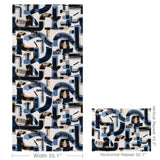 Lee Jofa BLEECKER PRINT CAPRI/NAVY Fabric