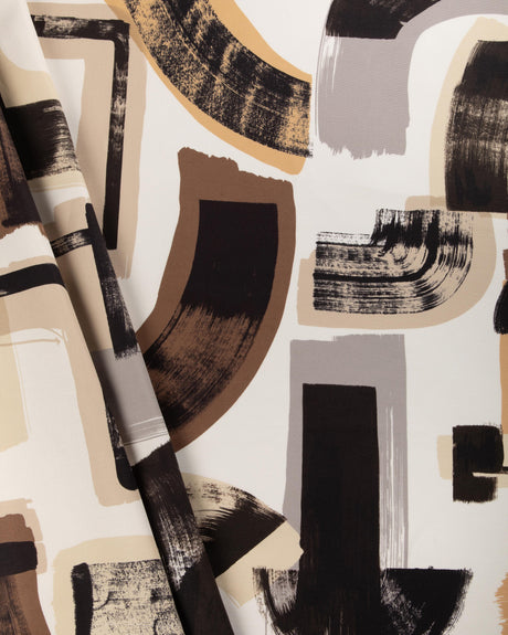 Lee Jofa BLEECKER PRINT BARK/DUNE Fabric