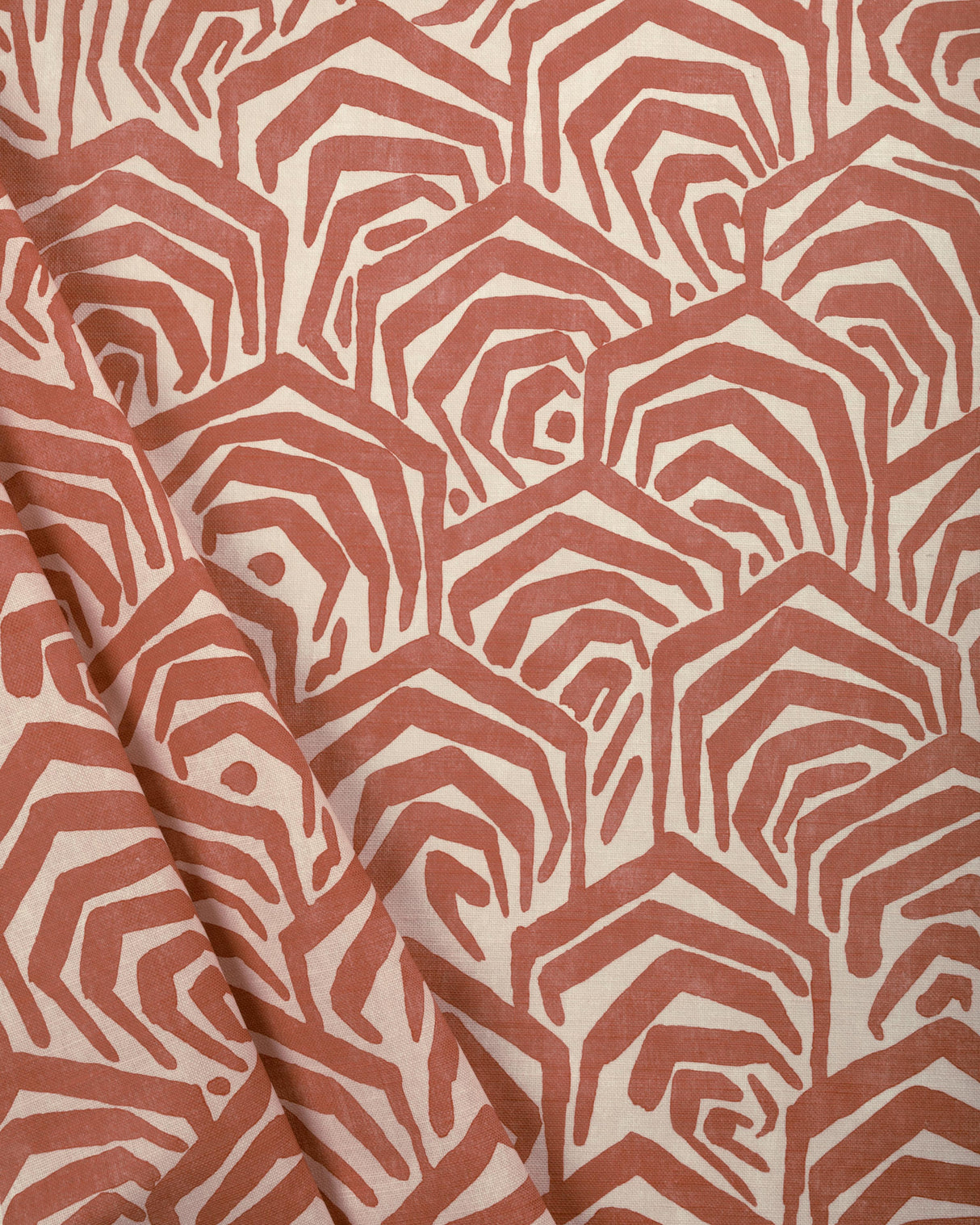Lee Jofa GREENE PRINT CLAY Fabric