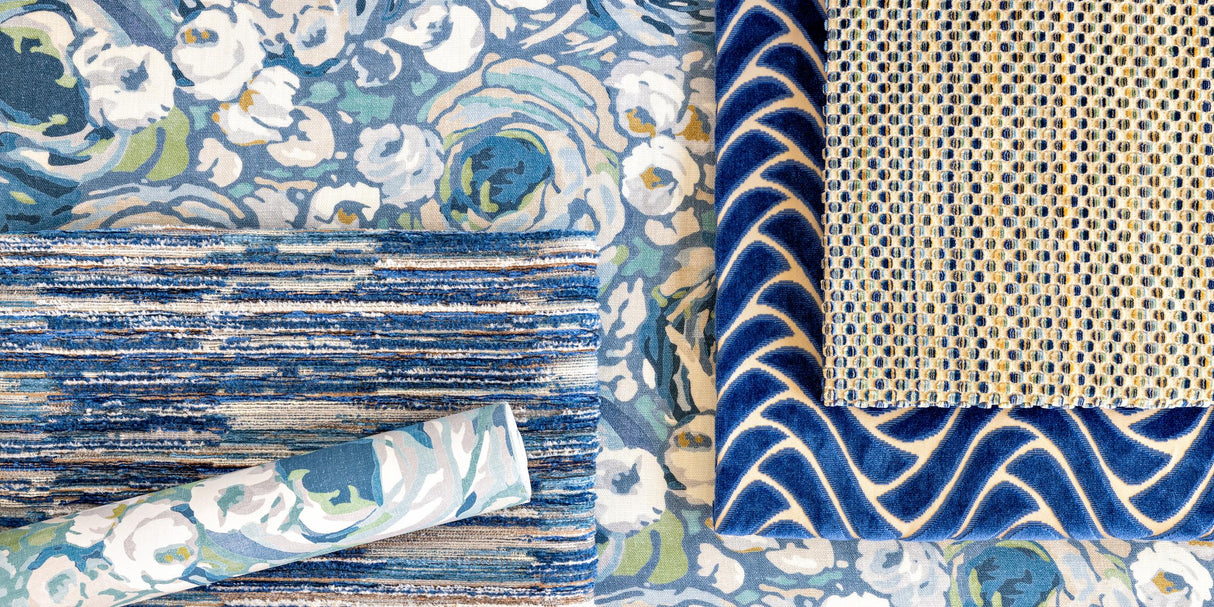 Lee Jofa CROSBY VELVET ROYAL Upholstery Fabric