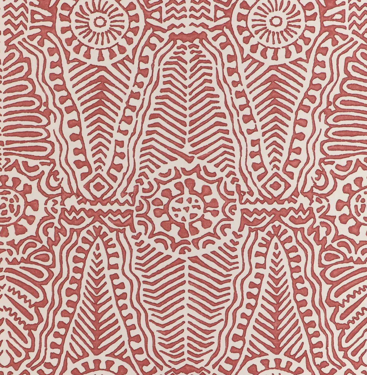 Lee Jofa DRAYTON PAPER RUST Wallpaper