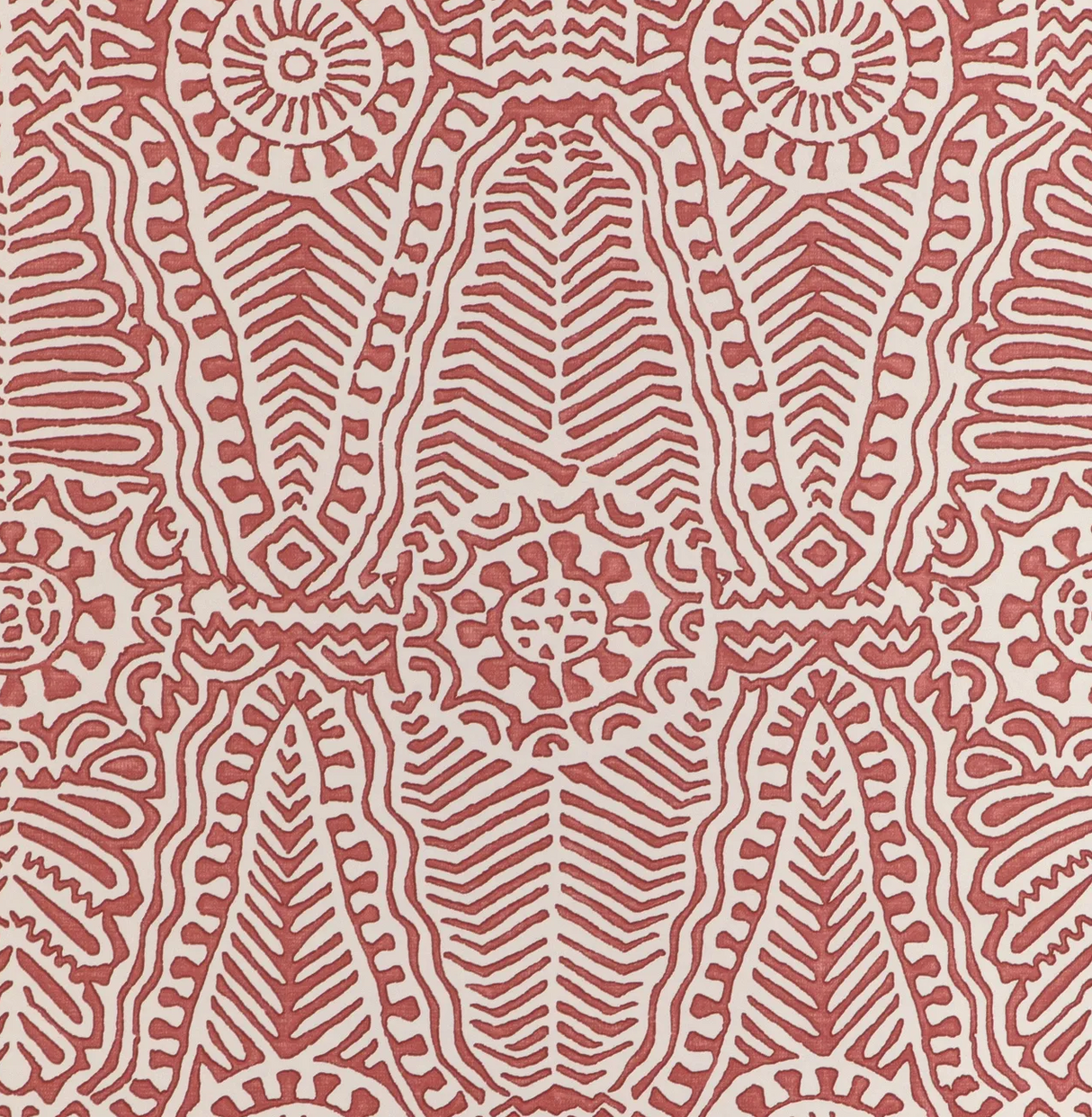 Lee Jofa DRAYTON PAPER RUST Wallpaper