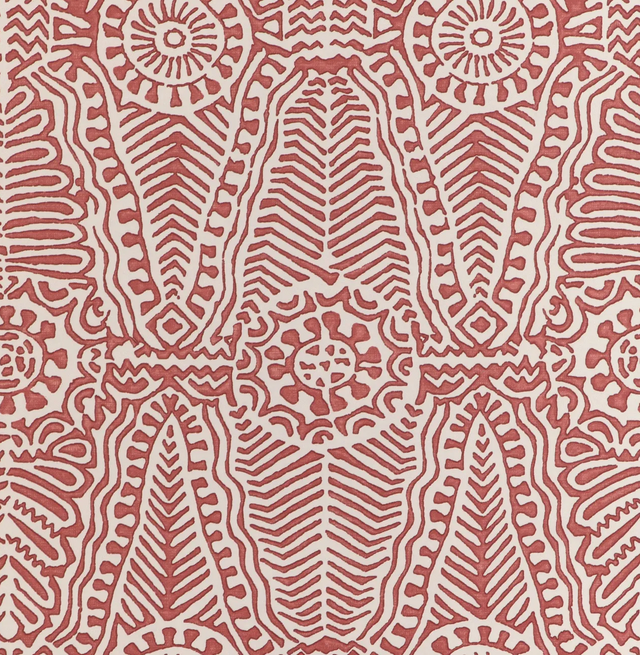 Lee Jofa DRAYTON PAPER RUST Wallpaper