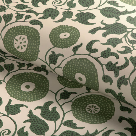 Lee Jofa ELDORA JUNIPER/LEAF Wallpaper