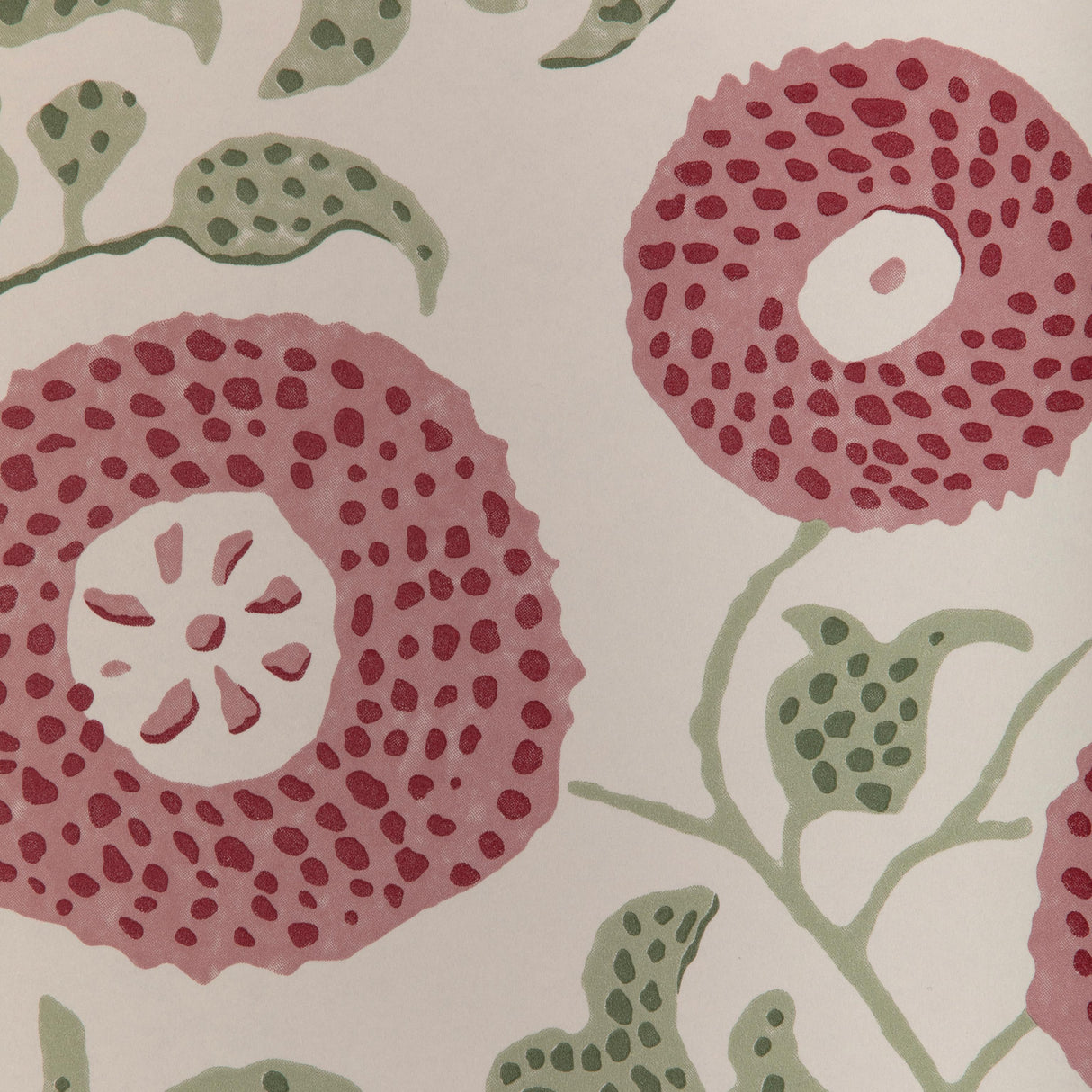Lee Jofa ELDORA LEAF/ROSE Wallpaper