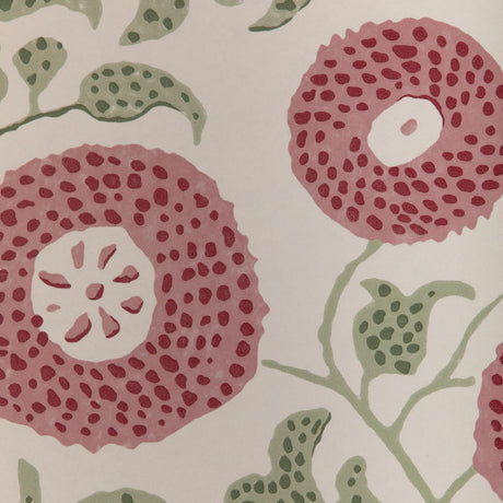 Lee Jofa ELDORA LEAF/ROSE Wallpaper