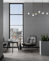 Clarke & Clarke GRASSETTO CHARCOAL WP Wallpaper
