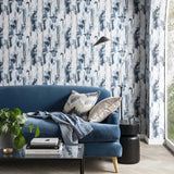 Clarke & Clarke LAGNA MIDNIGHT WP Wallpaper