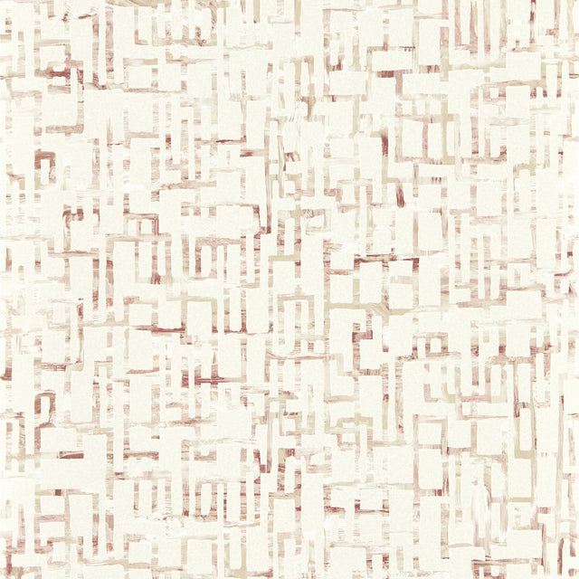 Clarke & Clarke QUADRATA BLUSH WP Wallpaper