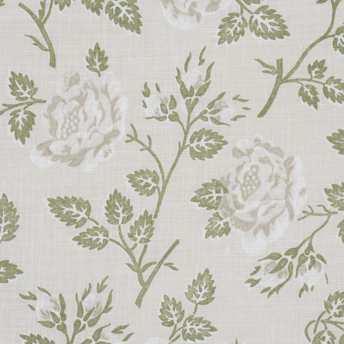 Schumacher Lavinia Green Fabric