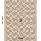 Schumacher Jake Cinnamon Fabric