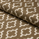 Schumacher Jake Cinnamon Fabric