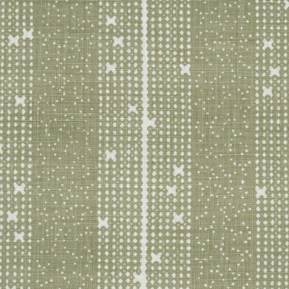 Schumacher Stella Stripe Moss Fabric – DecoratorsBest