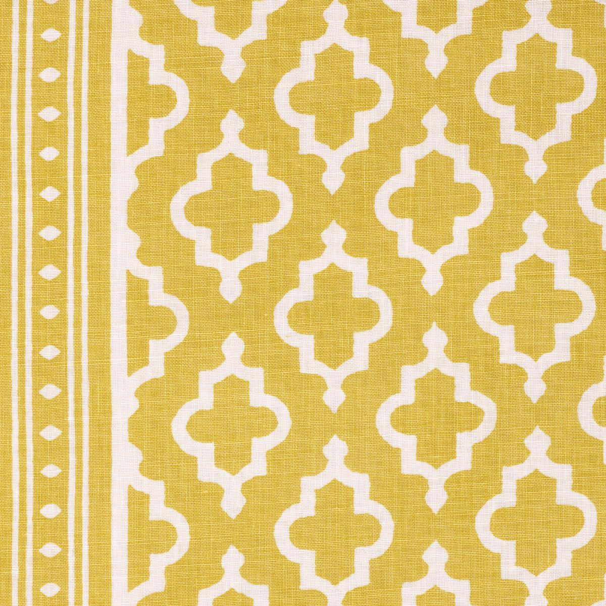 Schumacher Jake Mimosa Fabric