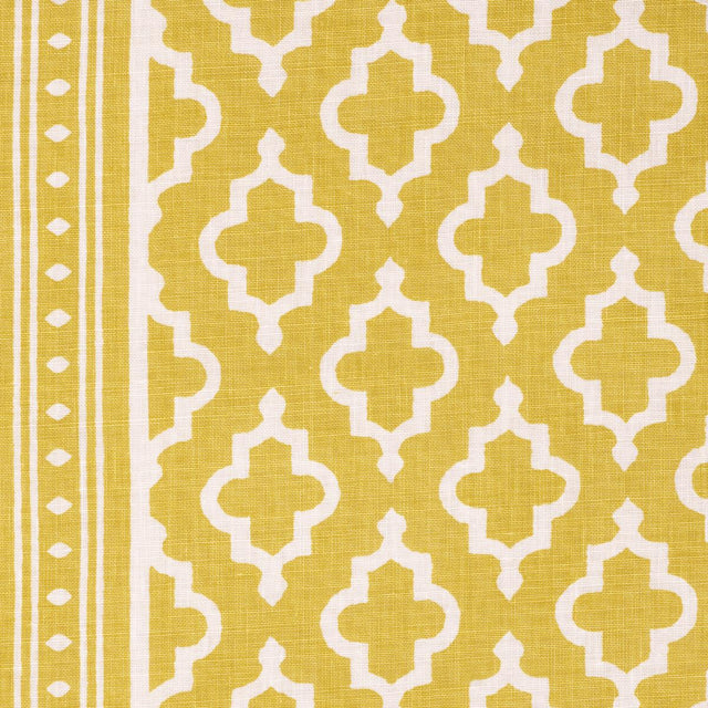 Schumacher Jake Mimosa Fabric