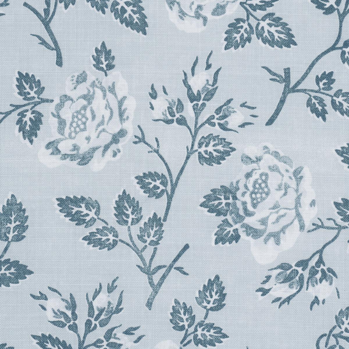 Schumacher Lavinia Blue Fabric