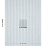 Schumacher Stella Stripe Blue Fabric