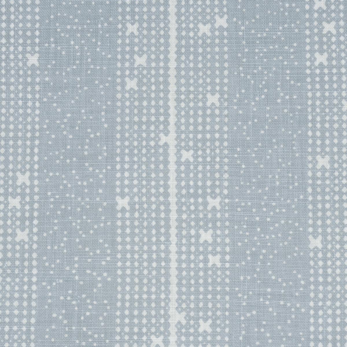 Schumacher Stella Stripe Blue Fabric