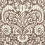 Schumacher Suffolk Damask Brown Fabric